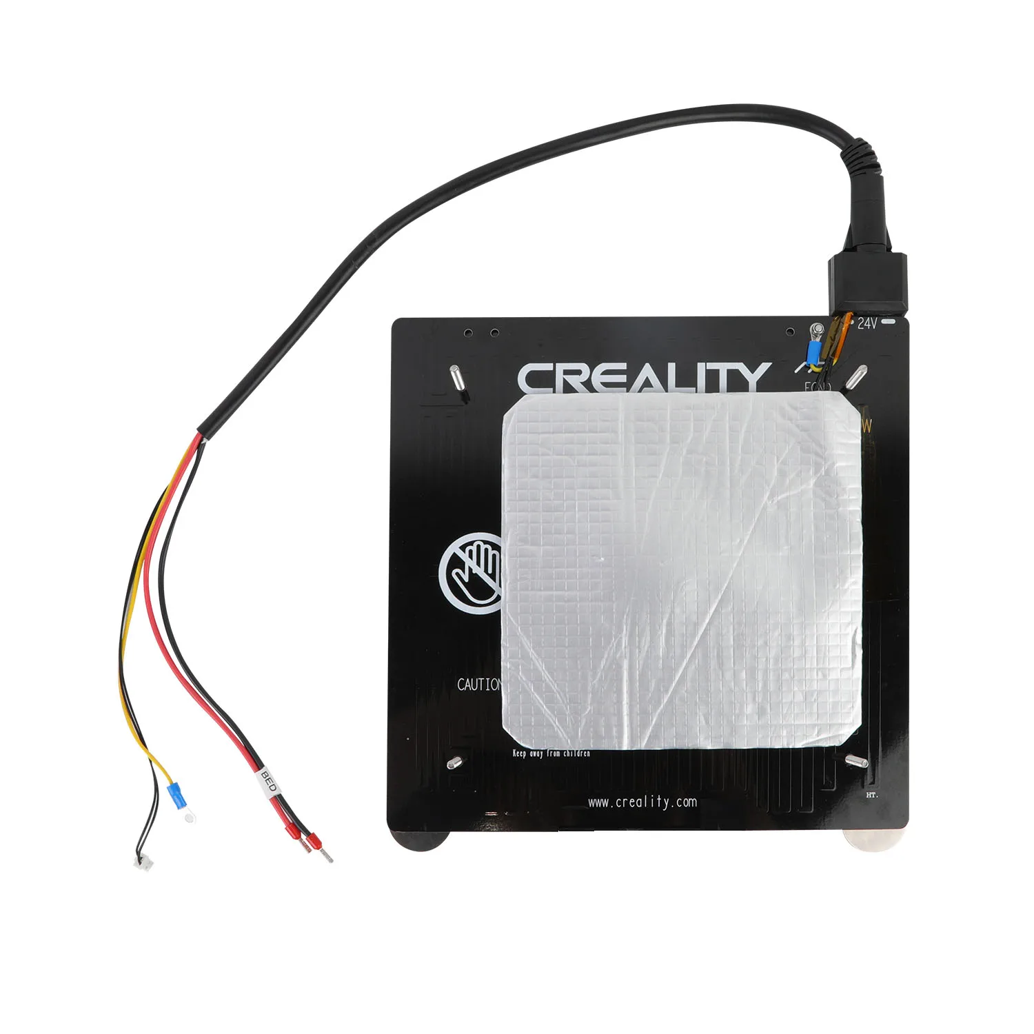 

CREALITY 3D Printer Parts Ender-3 S1 Pro Assembled 24V 270W Hotbed Bed Kit Replacement Heatbed Bed Size 235*235*3mm Original