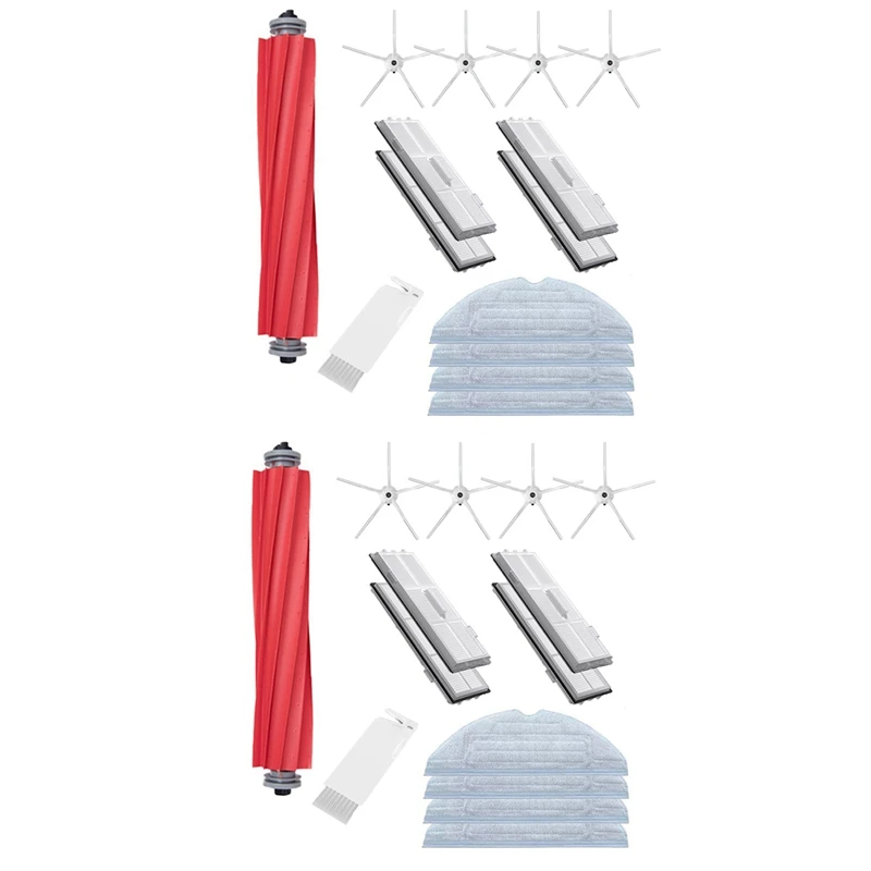 2 Set For Xiaomi Roborock S7 S7max T7S Plus Main Side Brush Mops Cloths HEPA Filter Kit Robotic Vacuum Cleaner
2 Set For Xiaomi Roborock S7 S7max T7S Plus Main Side Brush Mops Cloths HEPA Filter Kit Robotic Vacuum Cleaner