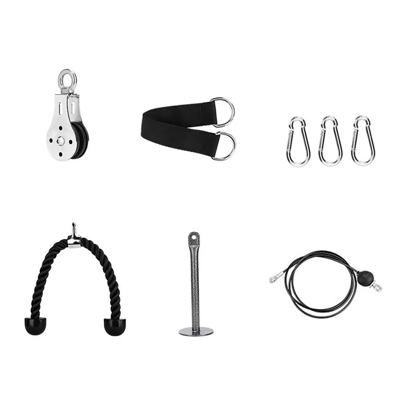 Pulley Cable System, Pulley System Gym,Fitness LAT And Lift Pulley System , For Home Gym Sport Trainning Equipment
Pulley Cable System, Pulley System Gym,Fitness LAT And Lift Pulley System , For Home Gym Sport Trainning Equipment