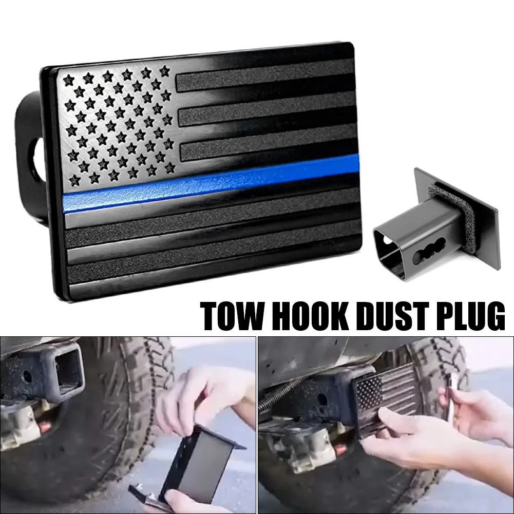 Trailer Hitch Cover Heavy Duty Metal 2" Tow Rear Receiver Plug Cover USA Flag Emblem Hitch Cover Tube Plug for Pickup Trucks SUV
Trailer Hitch Cover Heavy Duty Metal 2" Tow Rear Receiver Plug Cover USA Flag Emblem Hitch Cover Tube Plug for Pickup Trucks SUV