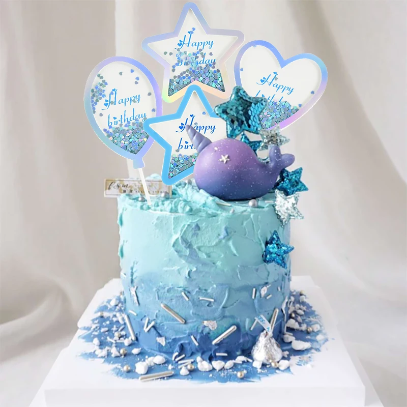 1Pcs Blue Pink Sequin Happy Birthday Cake Topper Love Heart Star Dessert Cupcake Decoration Kid Birthday Party Decor Baby Shower
1Pcs Blue Pink Sequin Happy Birthday Cake Topper Love Heart Star Dessert Cupcake Decoration Kid Birthday Party Decor Baby Shower