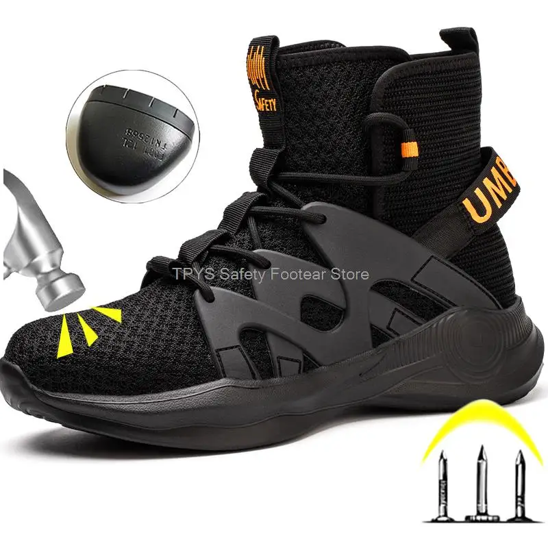 Мужские защитные ботинки с высоким верхом и стальным носком, дышащие зимние рабочие защитные ботинки, мужские защитные ботинки, мужские ботинки
Мужские защитные ботинки с высоким верхом и стальным носком, дышащие зимние рабочие защитные ботинки, мужские защитные ботинки, мужские ботинки