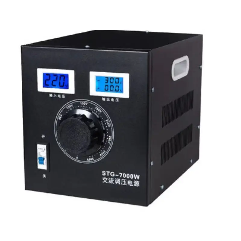 STG7000W 220v adjustable voltage 0v to 300v voltage regulators automatic coupling voltage stabilizers
STG7000W 220v adjustable voltage 0v to 300v voltage regulators automatic coupling voltage stabilizers