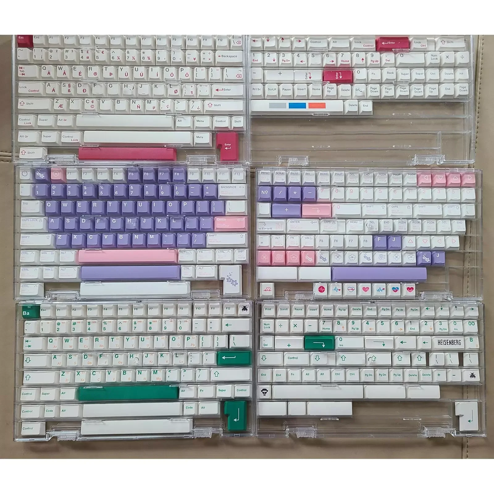 2022for Cherry Profile Key Caps Transparent Keycap Storage Box Display Mechanical Keyboard key caps Replaceable Keycaps Transpar
2022for Cherry Profile Key Caps Transparent Keycap Storage Box Display Mechanical Keyboard key caps Replaceable Keycaps Transpar