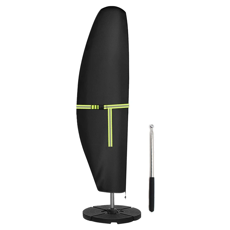 1 Set Patio Umbrella Parasol Cover For Cantilever Offset Umbrella 265 X 40 X 70/50 Cm
1 Set Patio Umbrella Parasol Cover For Cantilever Offset Umbrella 265 X 40 X 70/50 Cm