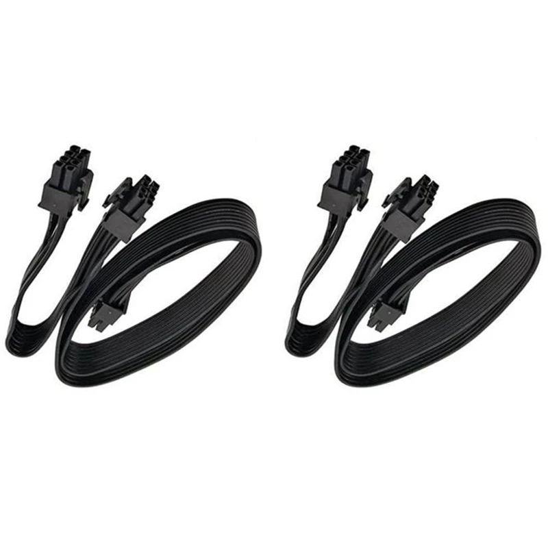 PCI Express 8Pin To Dual 6+2Pin Power Supply Cable Pcie 8 Pin 1 To 2 Spliter For Corsair RM1000 RM850 RM750 RM650
PCI Express 8Pin To Dual 6+2Pin Power Supply Cable Pcie 8 Pin 1 To 2 Spliter For Corsair RM1000 RM850 RM750 RM650