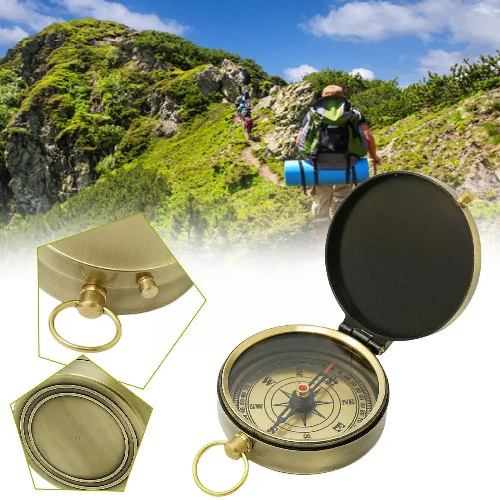 1pcs Vintage Bronze Pocket Compass Retro Outdoor Hiking Compass Compass Watch Tool Outdoor Retro Pocket Navigation V7x9
1pcs Vintage Bronze Pocket Compass Retro Outdoor Hiking Compass Compass Watch Tool Outdoor Retro Pocket Navigation V7x9