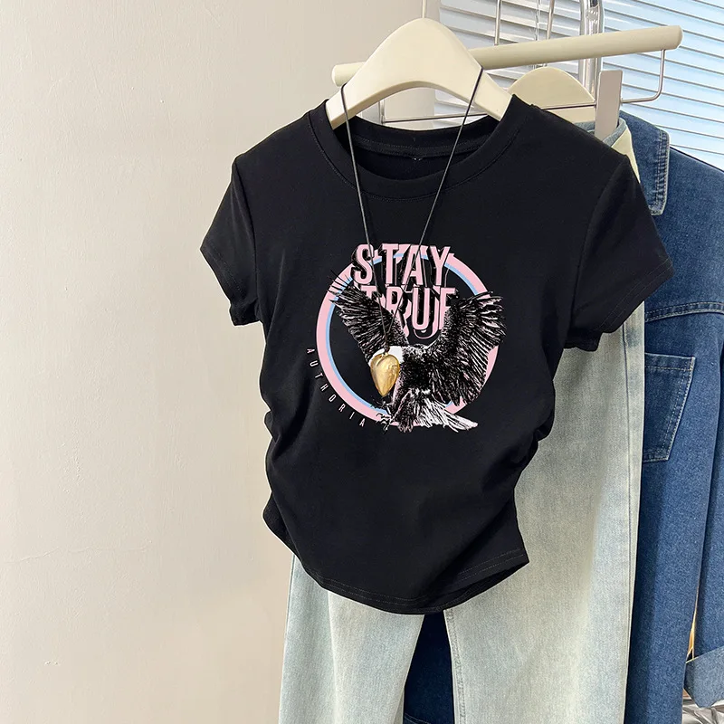 Short-sleeved 2023, the new summer collection, small fly sleeves, narrow waist, short sleeveless blouse white
Short-sleeved 2023, the new summer collection, small fly sleeves, narrow waist, short sleeveless blouse white