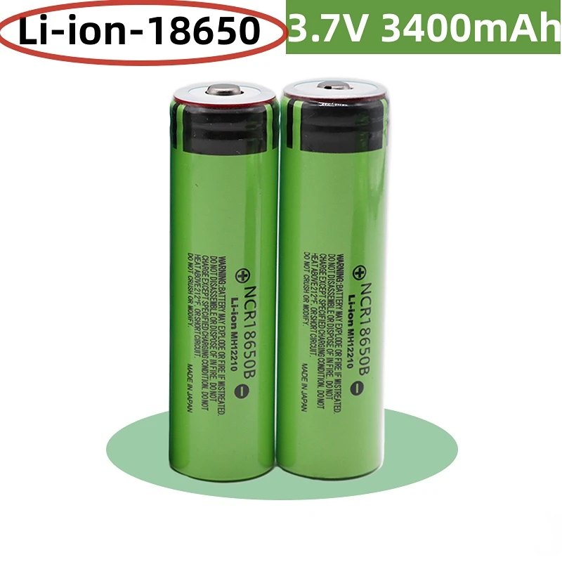 New Original NCR18650B 3.7v 3400mAh 18650 rechargeable lithium battery for flashlight batteries+Pointed
New Original NCR18650B 3.7v 3400mAh 18650 rechargeable lithium battery for flashlight batteries+Pointed