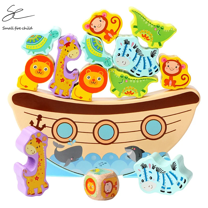 New Children Early Education Balance Building Blocks Assembling Stacks Game Sea Animals Wooden Balance Blocks Educational Toys
New Children Early Education Balance Building Blocks Assembling Stacks Game Sea Animals Wooden Balance Blocks Educational Toys