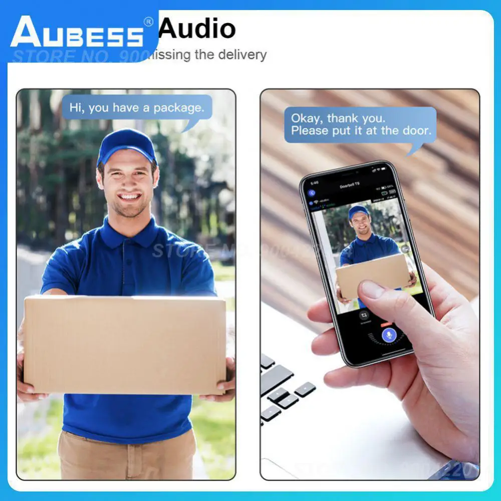 Electronic Door Bell Waterproof 720p Hd Camera Wireless Video Intercom Smart Home Outdoor Digital Visual Intercom Smart Doorbell
Electronic Door Bell Waterproof 720p Hd Camera Wireless Video Intercom Smart Home Outdoor Digital Visual Intercom Smart Doorbell