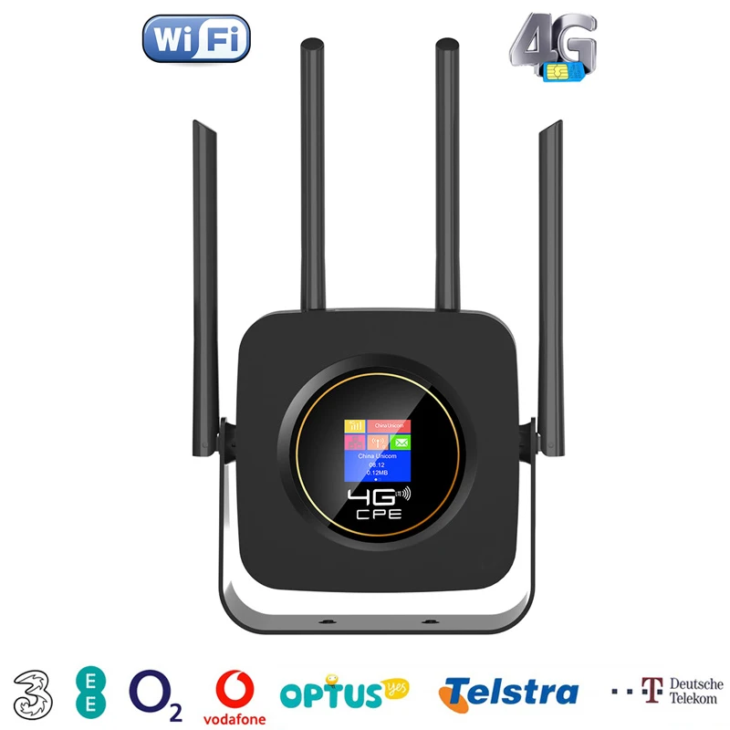 CPE904B CAT4 IPTV Сетевой USB 4G Wi-Fi роутер разблокированный GSM FDD TDD со слотом для Sim-карты 3G LTE Wi-Fi модем RJ45 LAN порт
CPE904B CAT4 IPTV Сетевой USB 4G Wi-Fi роутер разблокированный GSM FDD TDD со слотом для Sim-карты 3G LTE Wi-Fi модем RJ45 LAN порт
