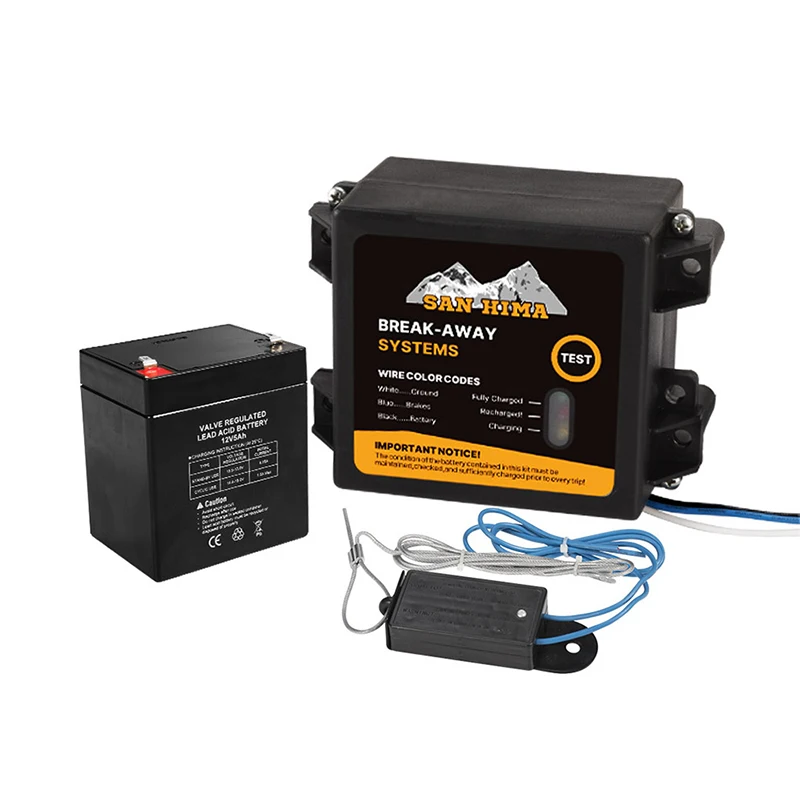SAN HIMA Battery and Switch Trailer Float Boat Electric Brake Controller Break Away System
SAN HIMA Battery and Switch Trailer Float Boat Electric Brake Controller Break Away System