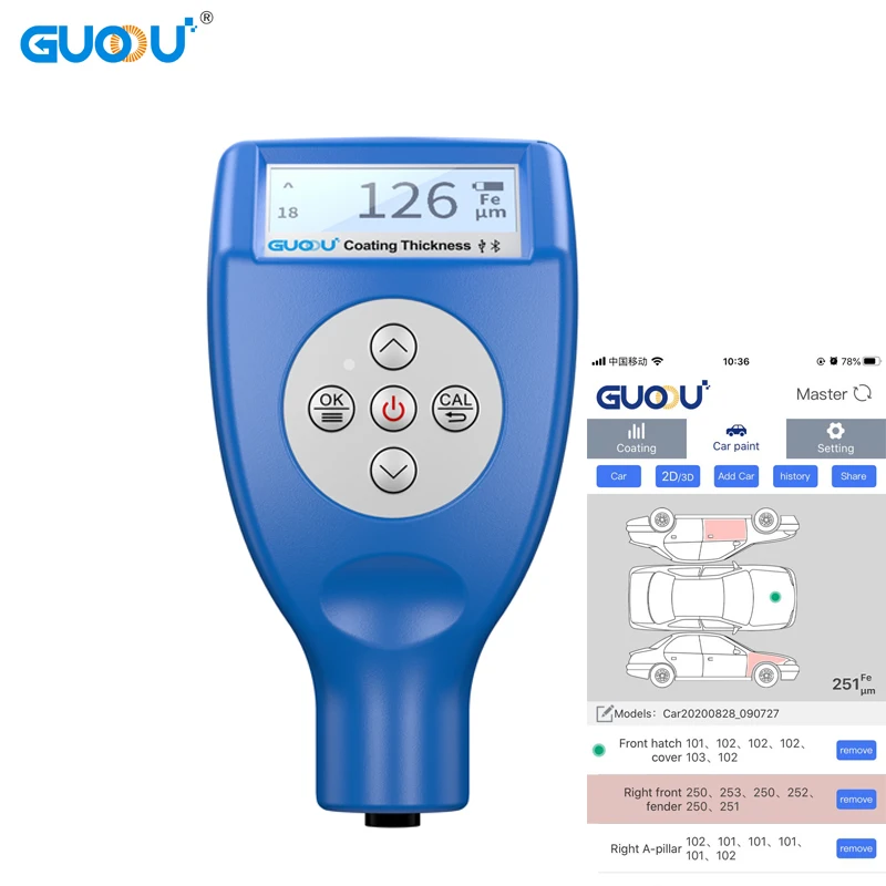 LCD Display Coating Painting Film Zinc Plating Thickness Gauge Digital Coating Thickness Car Painting Meter Paint Tester
LCD Display Coating Painting Film Zinc Plating Thickness Gauge Digital Coating Thickness Car Painting Meter Paint Tester