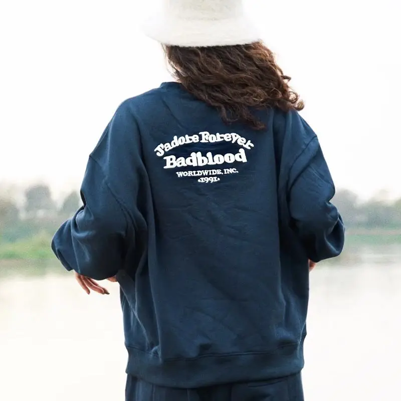 Badblood Korean Trend 2023 Fashion Women's Sweatshirt Loose Sweatshirt Cotton Pullover Crewneck Pullover Embroidered Casual Top
Badblood Korean Trend 2023 Fashion Women's Sweatshirt Loose Sweatshirt Cotton Pullover Crewneck Pullover Embroidered Casual Top