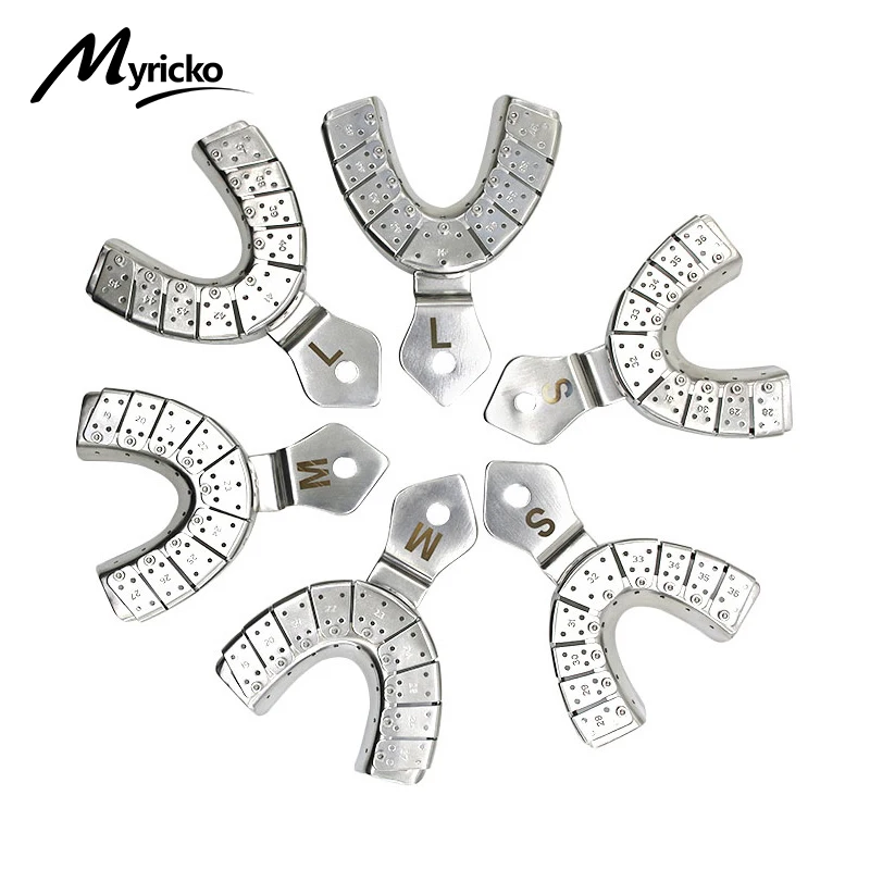 Dental Implant Impression Stainless Steel Teeth Trays Autoclavable Teeth Lab Instruments Adjustable Reusable Dentist Tools
Dental Implant Impression Stainless Steel Teeth Trays Autoclavable Teeth Lab Instruments Adjustable Reusable Dentist Tools