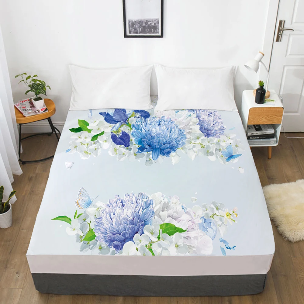 1pc Elastic fitted sheet bed sheet With An Elastic Band Mattress Cover 160x200 Customizable size Bed cover oil flower leaf
1pc Elastic fitted sheet bed sheet With An Elastic Band Mattress Cover 160x200 Customizable size Bed cover oil flower leaf