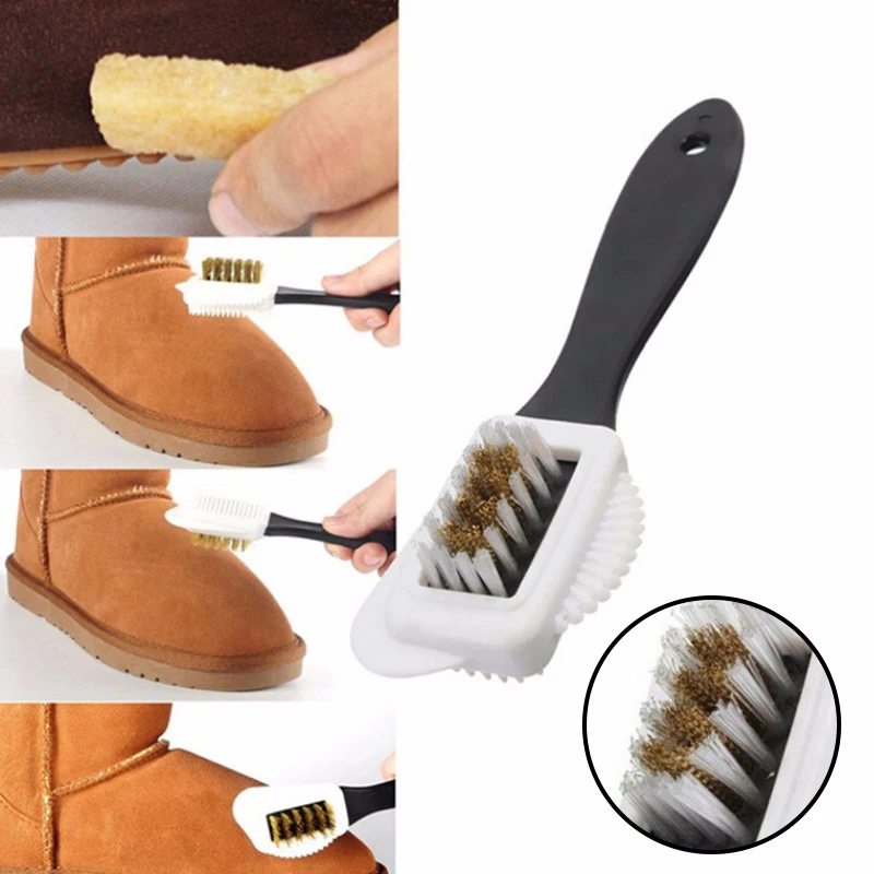 3 Side Cleaning Shoe Brush Plastic S Shape Shoe Cleaner For Suede Snow Boot Shoes Household Cleaning Tools & Accessories Brush
3 Side Cleaning Shoe Brush Plastic S Shape Shoe Cleaner For Suede Snow Boot Shoes Household Cleaning Tools & Accessories Brush