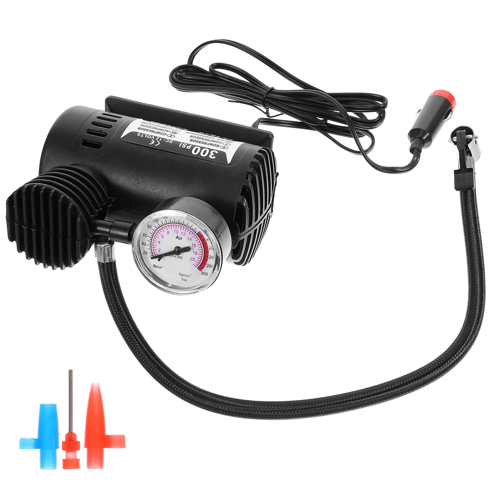 12 V Car Air Compressor Barometer Mini 12V Auto Tire Inflator Pipe Motor Electric Pump Tyre
12 V Car Air Compressor Barometer Mini 12V Auto Tire Inflator Pipe Motor Electric Pump Tyre