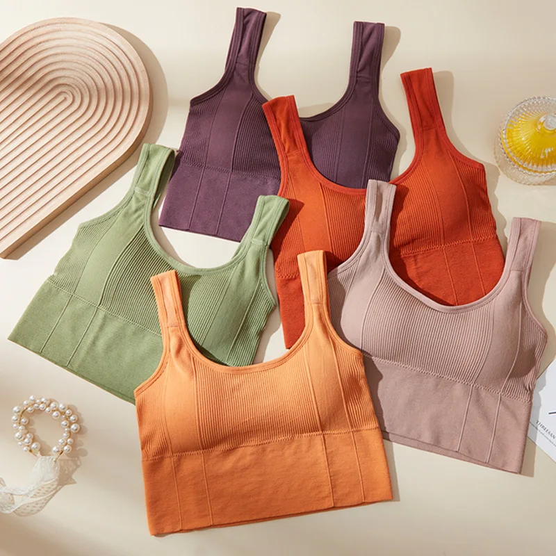 Sean Tsing Seamless Padded Bras Women Running Fitness Sports Yoga Push Up Corset Tops New Fashion Camisole
Sean Tsing Seamless Padded Bras Women Running Fitness Sports Yoga Push Up Corset Tops New Fashion Camisole