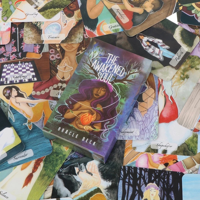 The Awakened Soul Oracle Card Tarot Prophecy Divination Deck Family Party Board Game Beginners Cards
The Awakened Soul Oracle Card Tarot Prophecy Divination Deck Family Party Board Game Beginners Cards