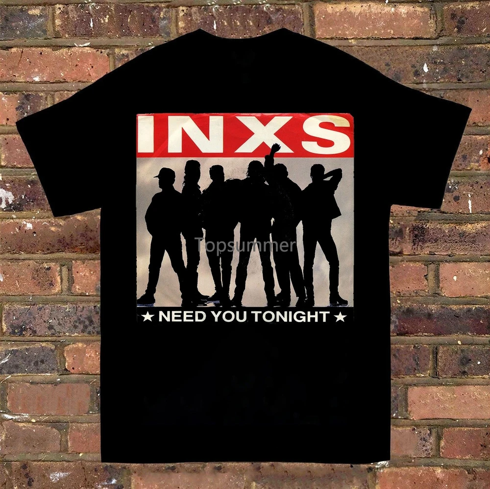 Need You Tonight Inxs Band Basic Black All Size Unisex T-Shirt S2812 
Need You Tonight Inxs Band Basic Black All Size Unisex T-Shirt S2812