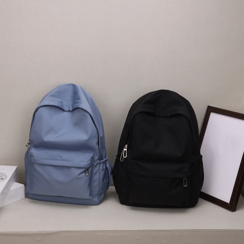 Women Nylon Zipper Backpack Preppy Style Students Solid Color School Knapsacks Girls Large Capacaity Rucksacks
Women Nylon Zipper Backpack Preppy Style Students Solid Color School Knapsacks Girls Large Capacaity Rucksacks