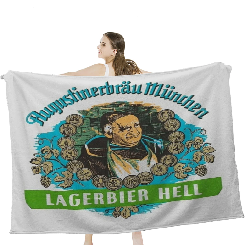 Мягкое теплое покрывало с рисунком огюстинера, байерского пива
Мягкое теплое покрывало с рисунком огюстинера, байерского пива