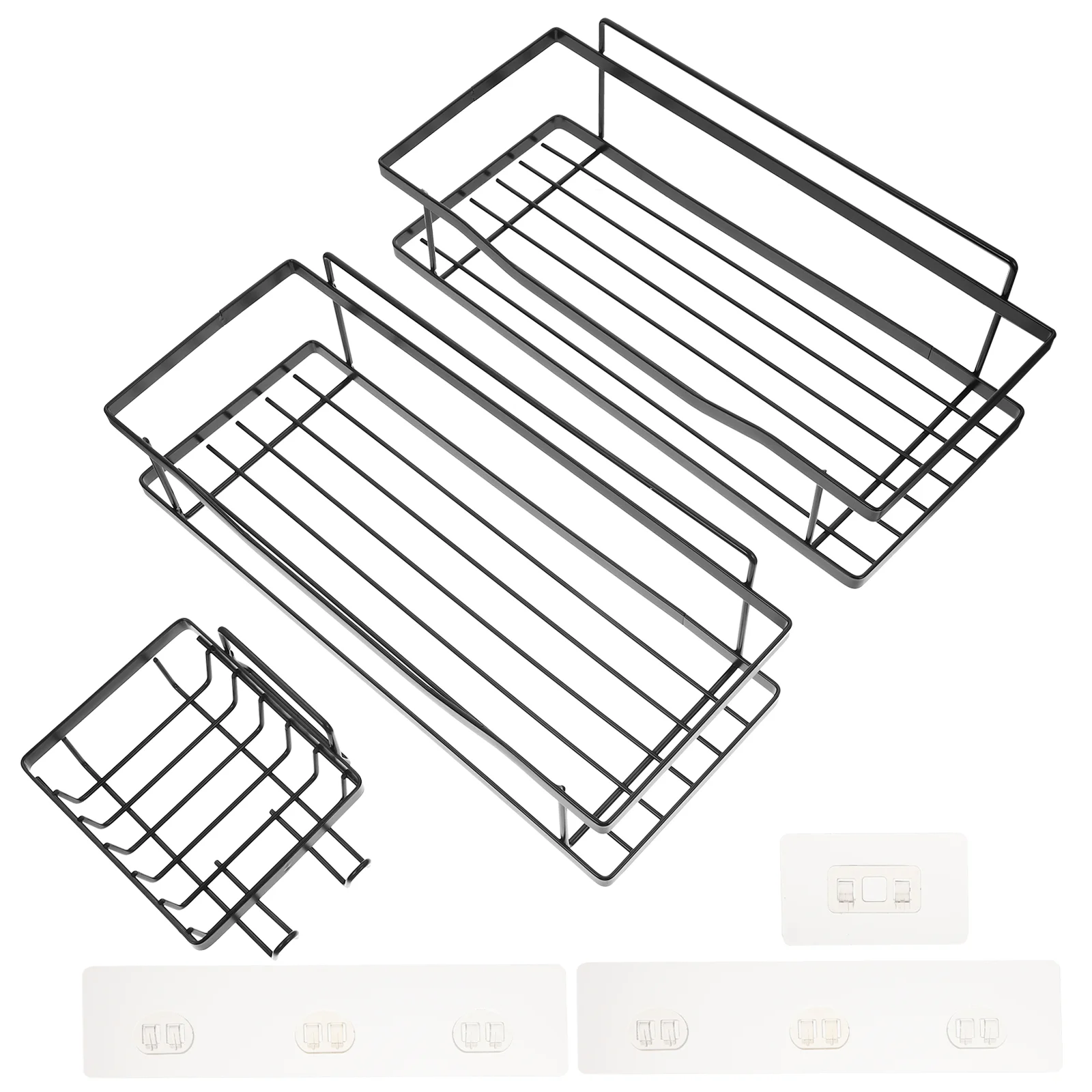 Shower Wall Shelf Basket Caddy Mounted Storage Rack Bathroom Adhesive Holder Organizer Shampoo Soap Drillingbath Shelves Kitchen
Shower Wall Shelf Basket Caddy Mounted Storage Rack Bathroom Adhesive Holder Organizer Shampoo Soap Drillingbath Shelves Kitchen