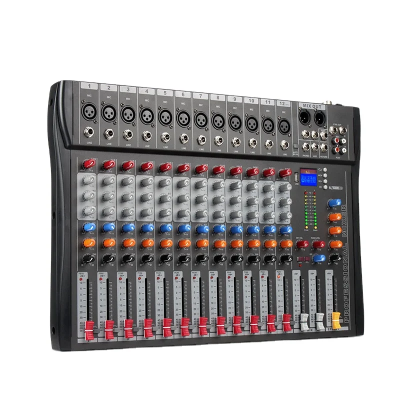 CT12 Wholesale Professional 12 Channel Dj Sound Mixer Audio With Usb Mp3 Player Competitive Price
CT12 Wholesale Professional 12 Channel Dj Sound Mixer Audio With Usb Mp3 Player Competitive Price