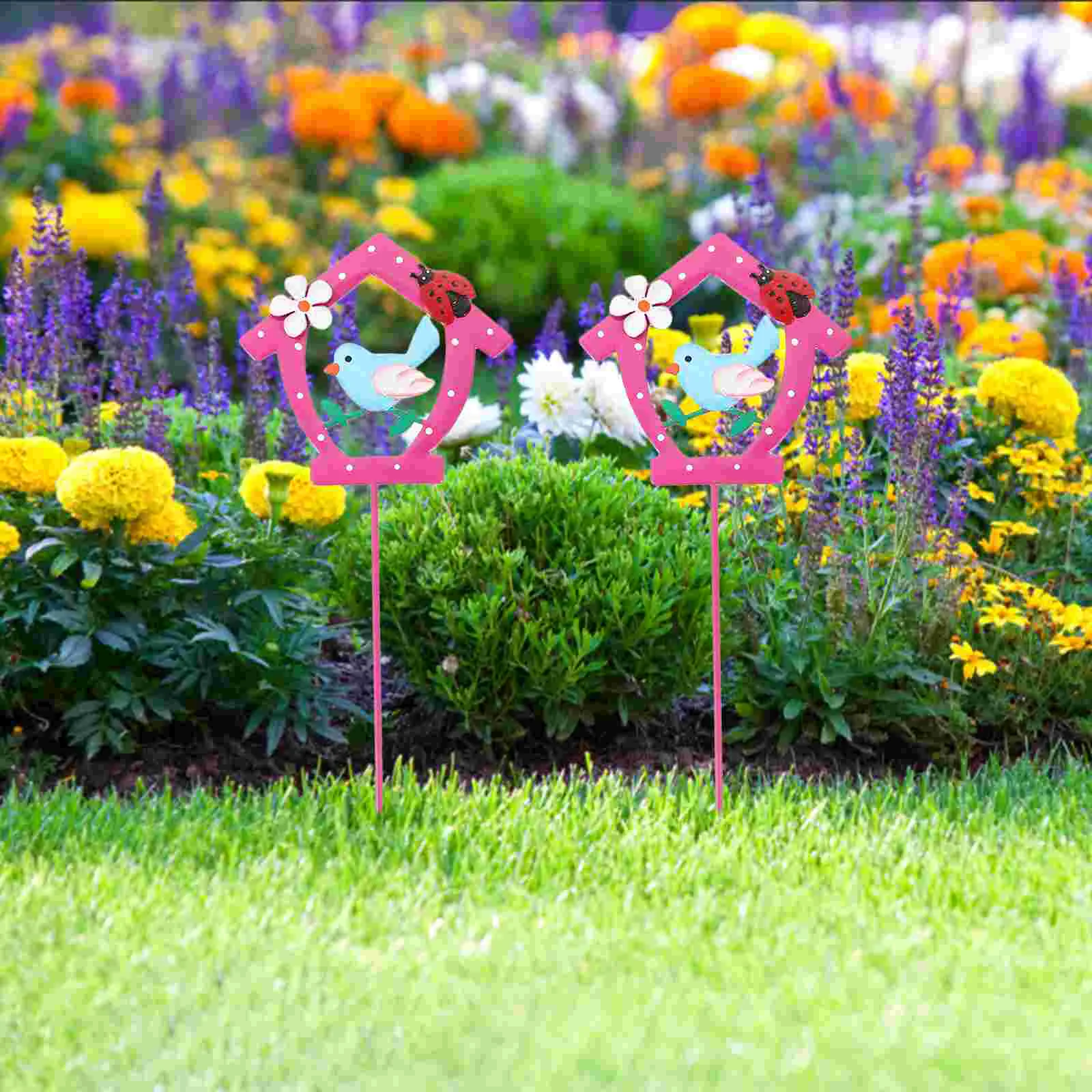4 Pcs Ornaments Birds Stake Outdoor Decor Piece Set Yard Decors Iron Decorative Stakes Garden
4 Pcs Ornaments Birds Stake Outdoor Decor Piece Set Yard Decors Iron Decorative Stakes Garden