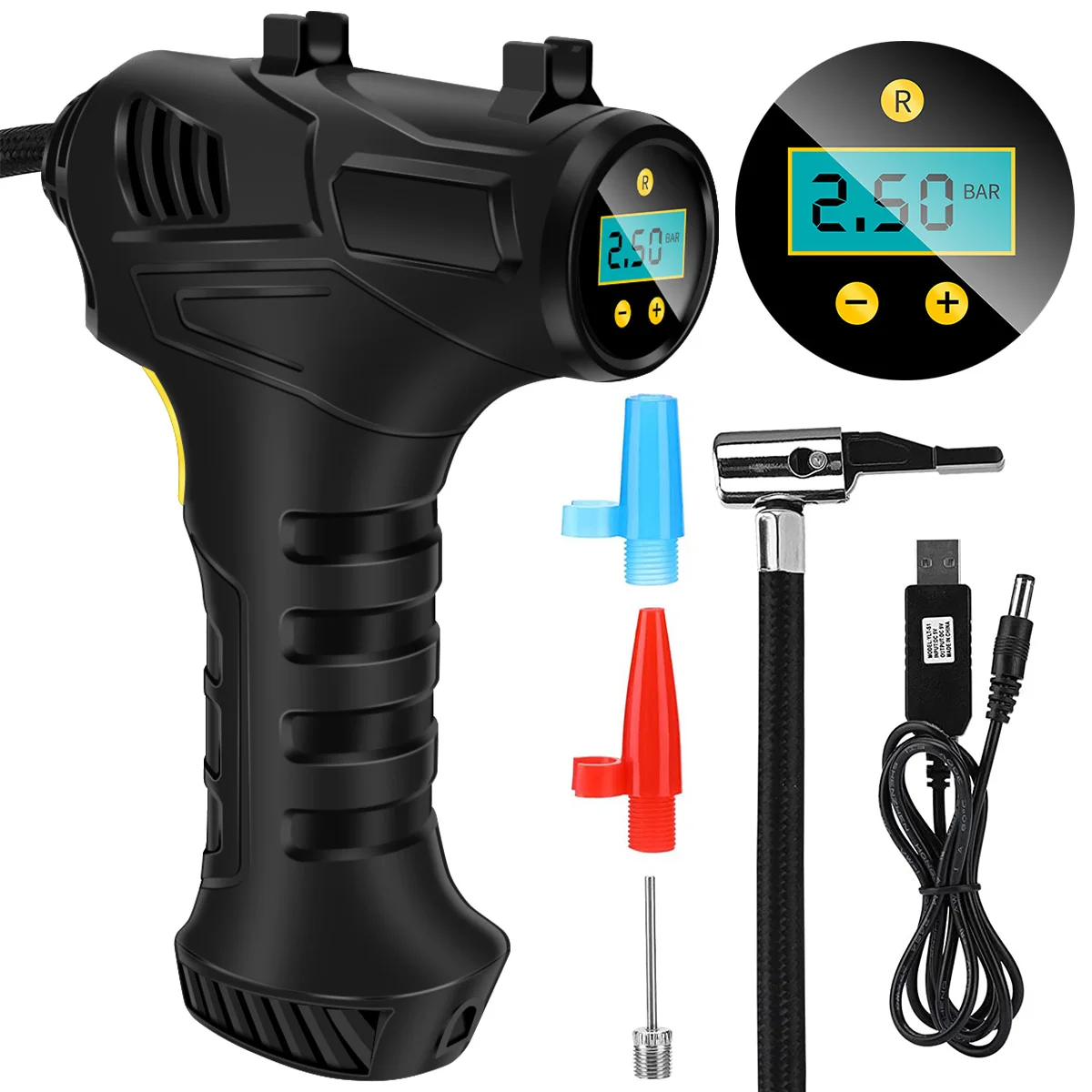 Беспроводной насос для шин 12 в 120 Вт USB Перезаряжаемый воздушный компрессор ручной электрический цифровой насос для шин для автомобиля мотоцикла велосипеда
Беспроводной насос для шин 12 в 120 Вт USB Перезаряжаемый воздушный компрессор ручной электрический цифровой насос для шин для автомобиля мотоцикла велосипеда