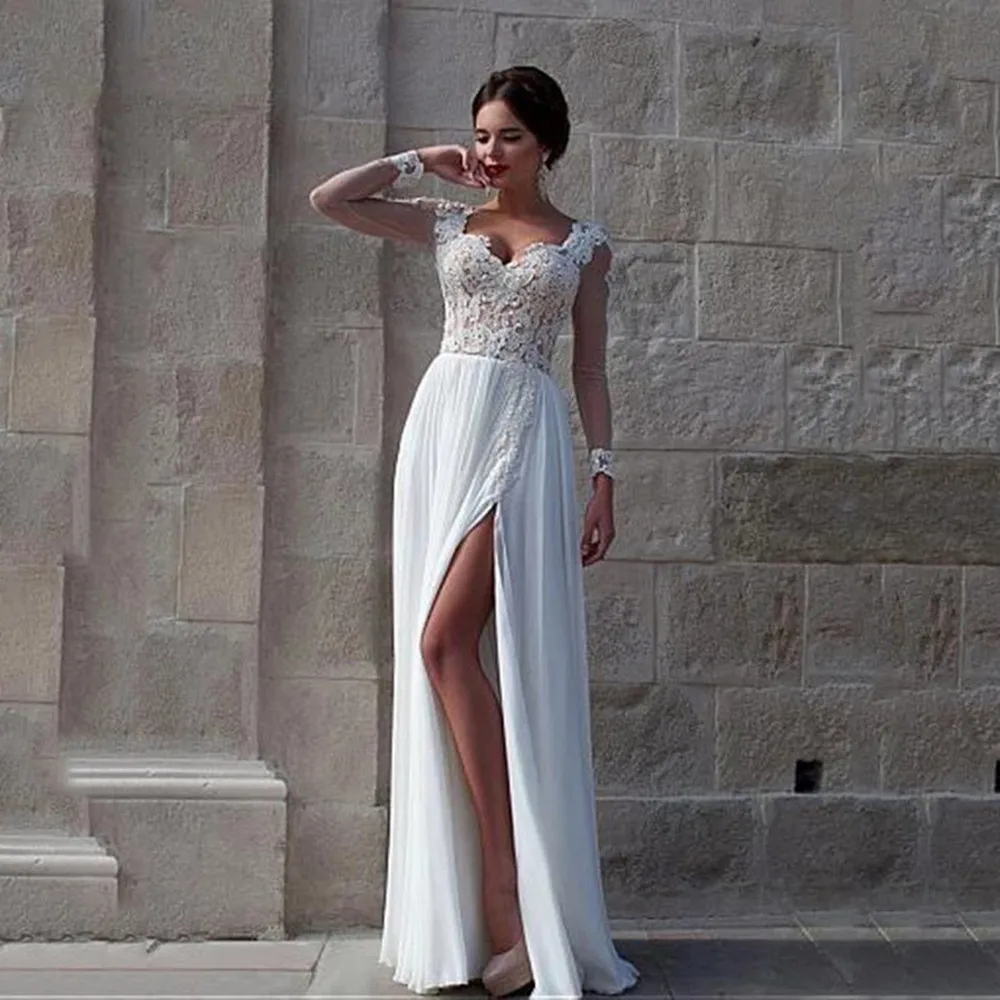 Charming Spaghetti Straps A Line Wedding Dresses with Crystal Robe de Mariee Custom Made Backless V Neck Organza Bridal Gown
Charming Spaghetti Straps A Line Wedding Dresses with Crystal Robe de Mariee Custom Made Backless V Neck Organza Bridal Gown