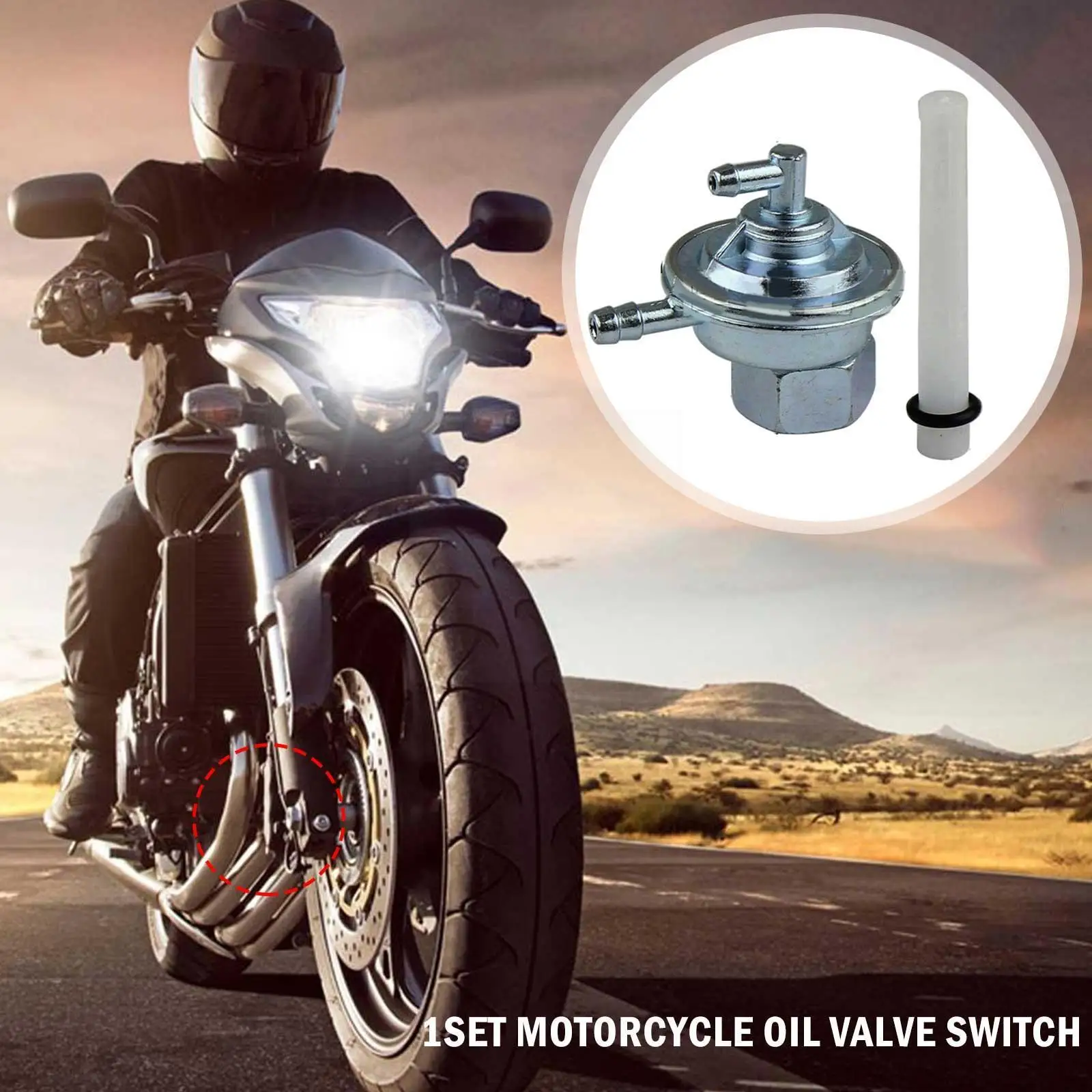 Motorcycle Fuel Cock Moped Scooter Oil Switch Fuel Petcock Valve Pump for 50cc 125cc 150cc GY6 F7G2
Motorcycle Fuel Cock Moped Scooter Oil Switch Fuel Petcock Valve Pump for 50cc 125cc 150cc GY6 F7G2