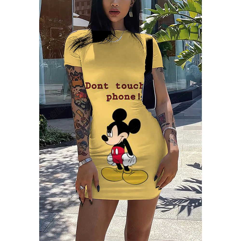 Summer Disney 2022 Minnie Mouse Dress Top Women's Summer Bodysuit Mini Club Dress Casual Elegant Skinny Slim Dress
Summer Disney 2022 Minnie Mouse Dress Top Women's Summer Bodysuit Mini Club Dress Casual Elegant Skinny Slim Dress