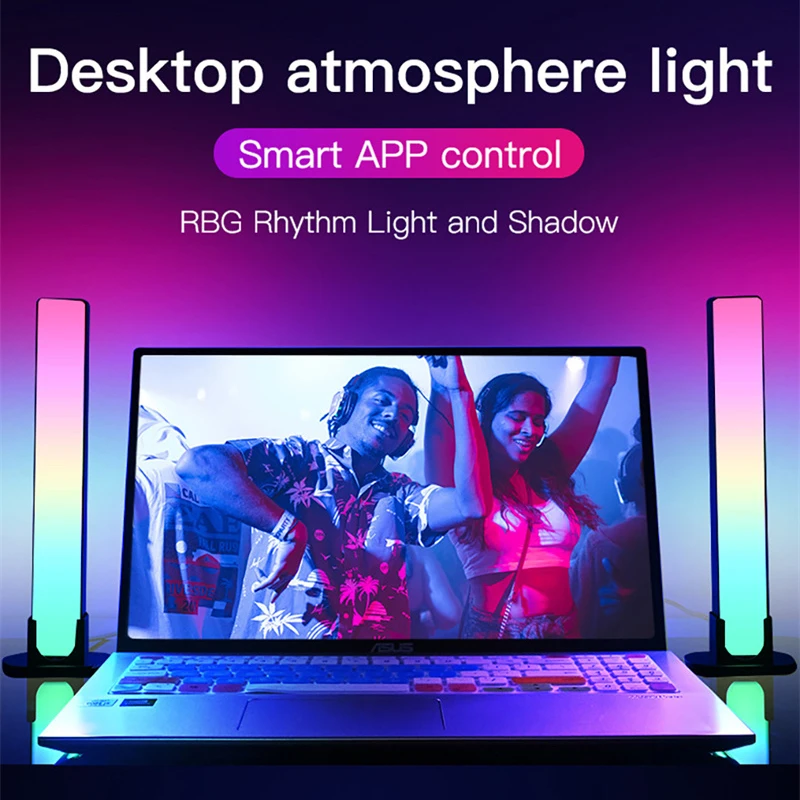 Smart LED Light Bar TV Game Atmosphere Decoration Table Lamps настольная лампа abajur para quarto lampara de noche dormitorio
Smart LED Light Bar TV Game Atmosphere Decoration Table Lamps настольная лампа abajur para quarto lampara de noche dormitorio