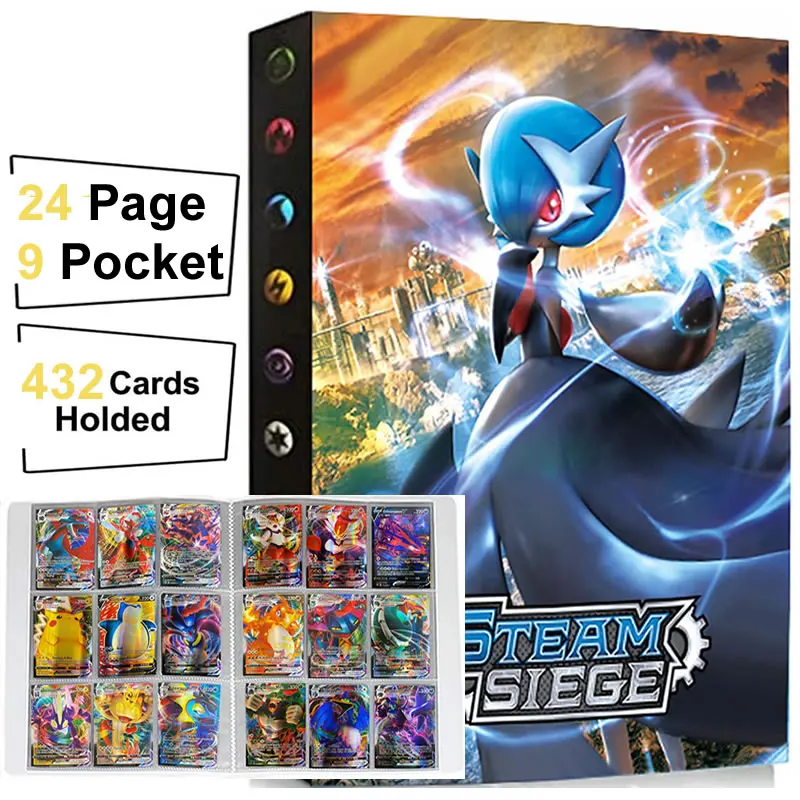 Pokemon Album 432 Card 9 Pocket Playing Game Anime Pokémon Collectors Binder Book Holder Map Folder Loaded List Kids Toy Gift
Pokemon Album 432 Card 9 Pocket Playing Game Anime Pokémon Collectors Binder Book Holder Map Folder Loaded List Kids Toy Gift