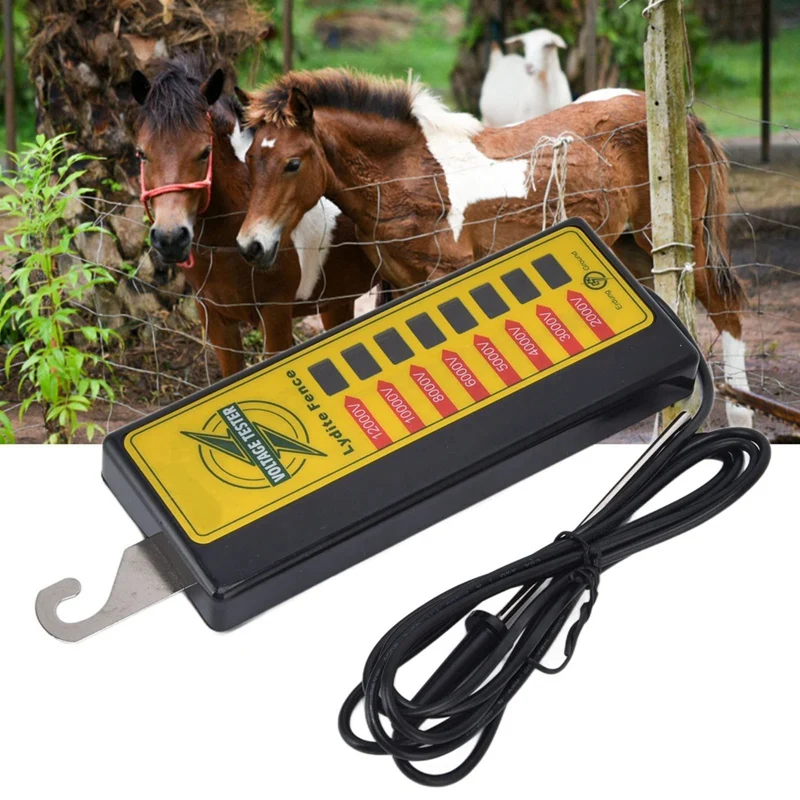 Promotion! Electric Fence Voltage Tester, 12KV Fence Tester Fault Finder Farming Equipment, Fence Fault Finder Voltage Meter
Promotion! Electric Fence Voltage Tester, 12KV Fence Tester Fault Finder Farming Equipment, Fence Fault Finder Voltage Meter