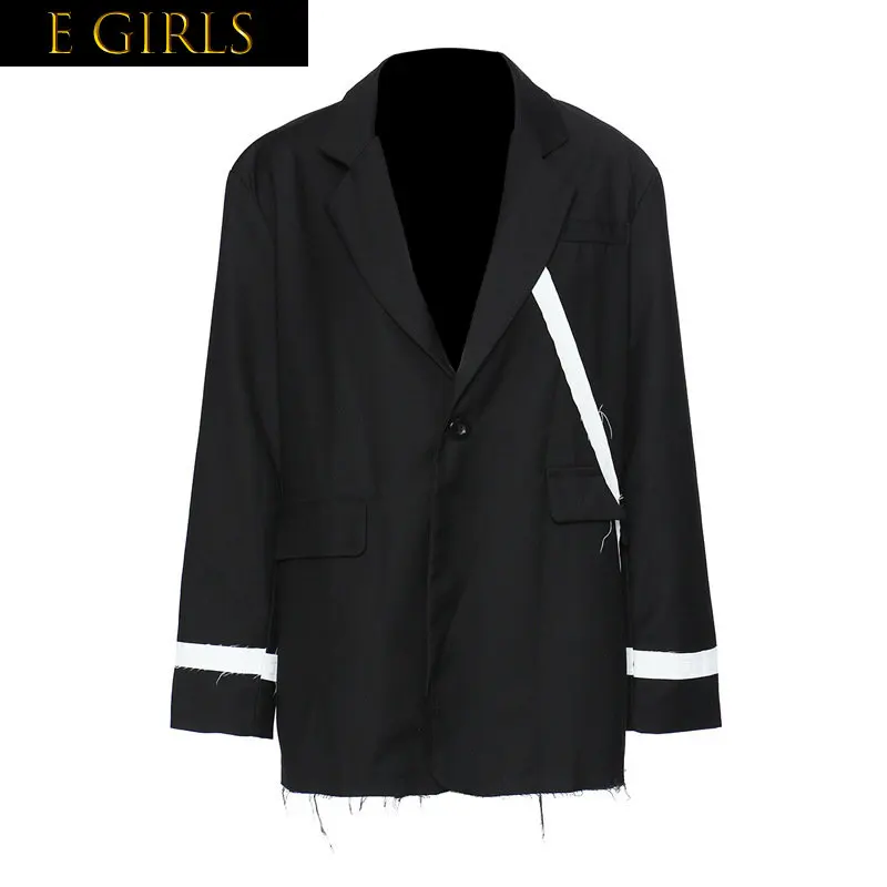J GIRLS 2022 Autumn Women Black White Patchwork Color Big Size Blazer New Lapel Long Sleeve Loose Fit Jacket Fashion GF650
J GIRLS 2022 Autumn Women Black White Patchwork Color Big Size Blazer New Lapel Long Sleeve Loose Fit Jacket Fashion GF650