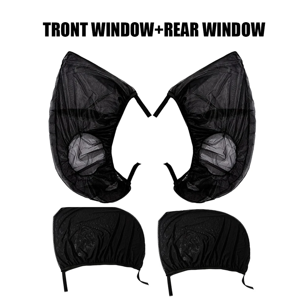 2/4pcs Front Rear Window Shade Sun Shade Auto UV Protect Curtain Side Window Sunshade Mesh Sun Visor Protection Window Films
2/4pcs Front Rear Window Shade Sun Shade Auto UV Protect Curtain Side Window Sunshade Mesh Sun Visor Protection Window Films
