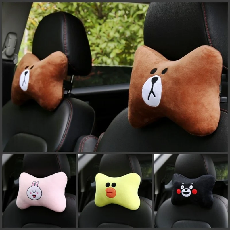 Universal Cute Car Neck Rest Cushion Headrest Pillow Soft Auto Safety Seat Rest Support Pillows Cotton Car Neck Cushion 2Pcs/set
Universal Cute Car Neck Rest Cushion Headrest Pillow Soft Auto Safety Seat Rest Support Pillows Cotton Car Neck Cushion 2Pcs/set