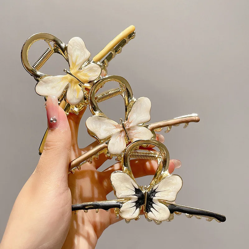 Alloy Butterfly Hair Claw Clip Clamp for Women Girl Korean Handmade Fashion Head Accessories
Alloy Butterfly Hair Claw Clip Clamp for Women Girl Korean Handmade Fashion Head Accessories