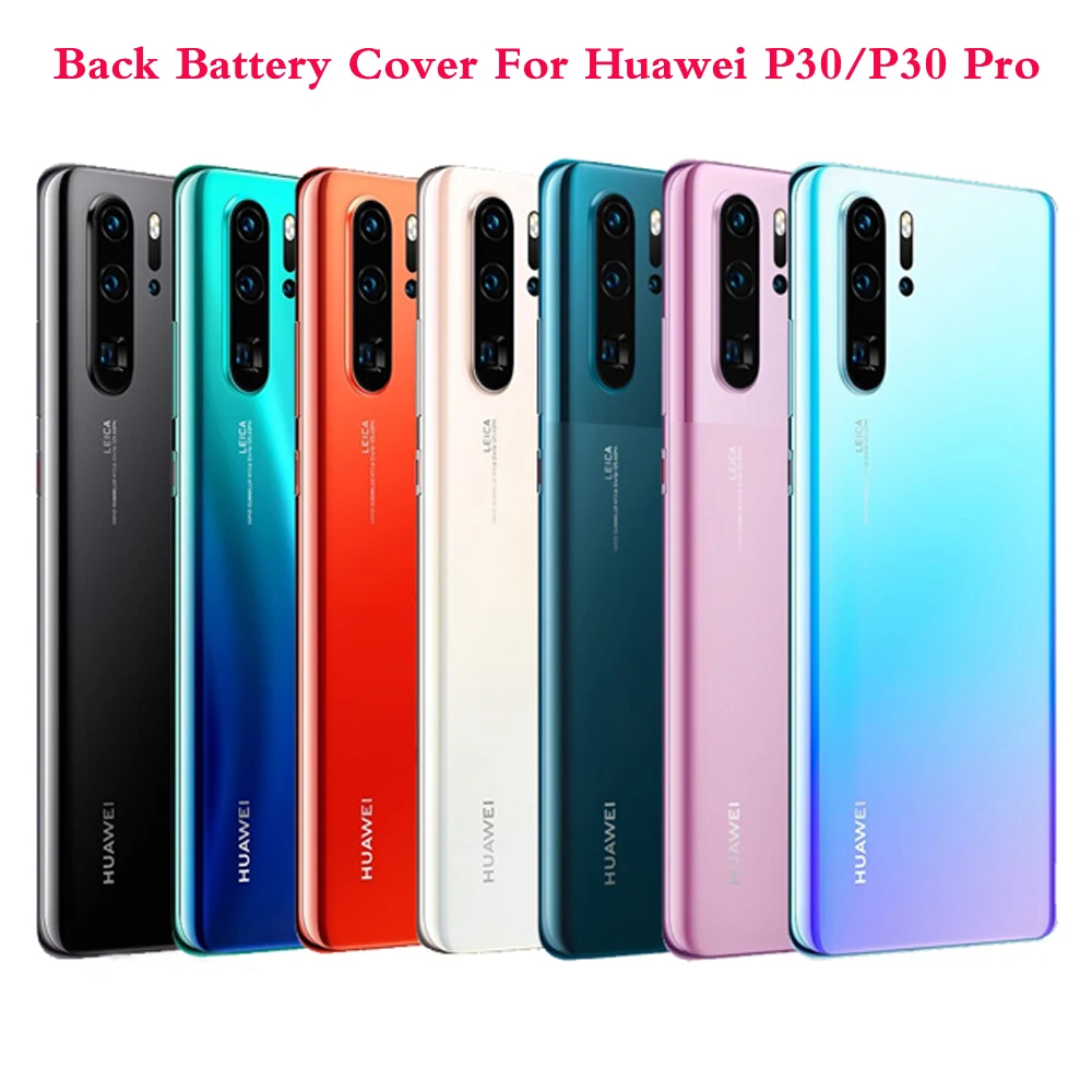 Huawei P30/P30 Pro VOG-AL10 Glass Back Battery Cover Rear Door Housing Panel Case Repair Parts With Camera Lens For P30pro P 30
Huawei P30/P30 Pro VOG-AL10 Glass Back Battery Cover Rear Door Housing Panel Case Repair Parts With Camera Lens For P30pro P 30
