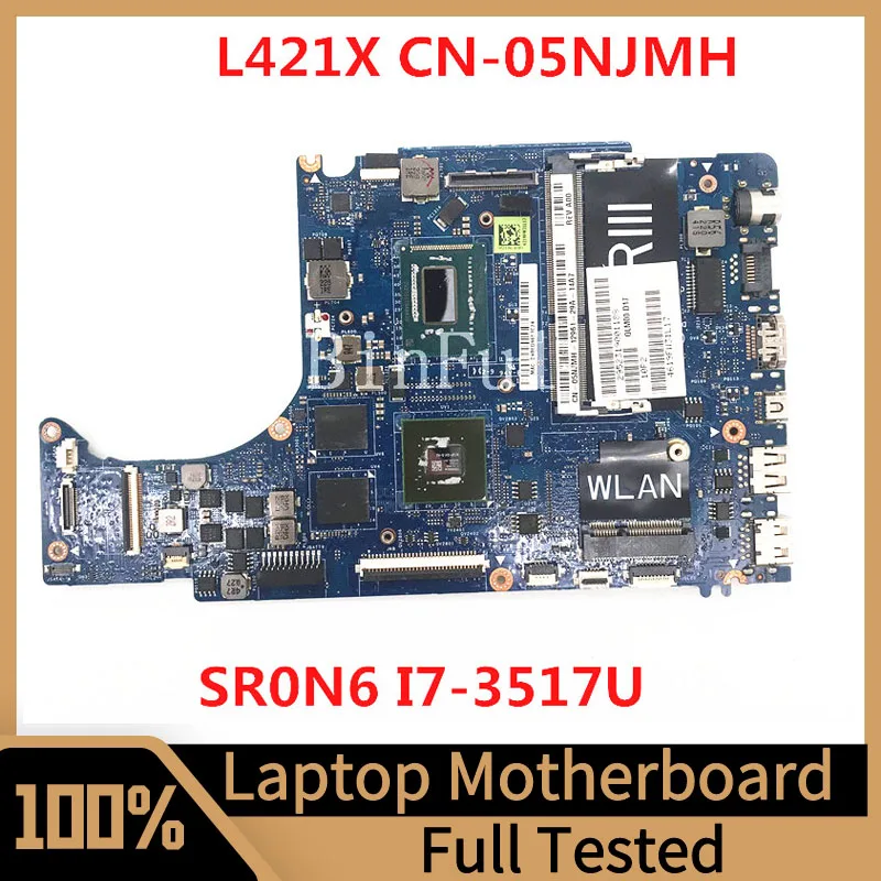 

Mainboard CN-05NJMH 05NJMH 5NJMH For DELL XPS 14 L421X Laptop Motherboard QLM00 LA-7841P W/I7-3517U CPU GT630M 100% Full Tested