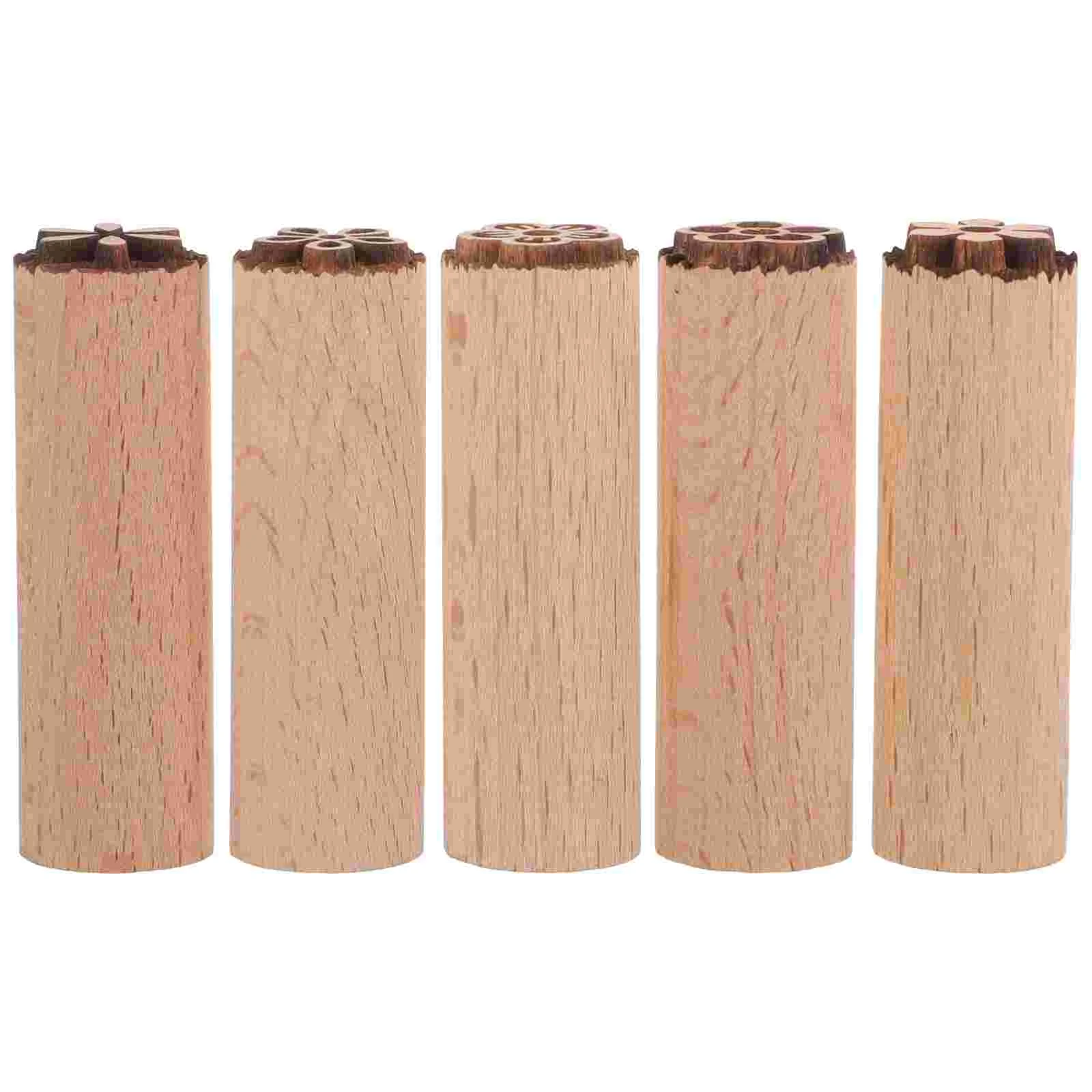 5Pcs Wood Pottery Tools Stamp Column Wooden Stamps Clay Stamper Natural Wood Stamps
5Pcs Wood Pottery Tools Stamp Column Wooden Stamps Clay Stamper Natural Wood Stamps