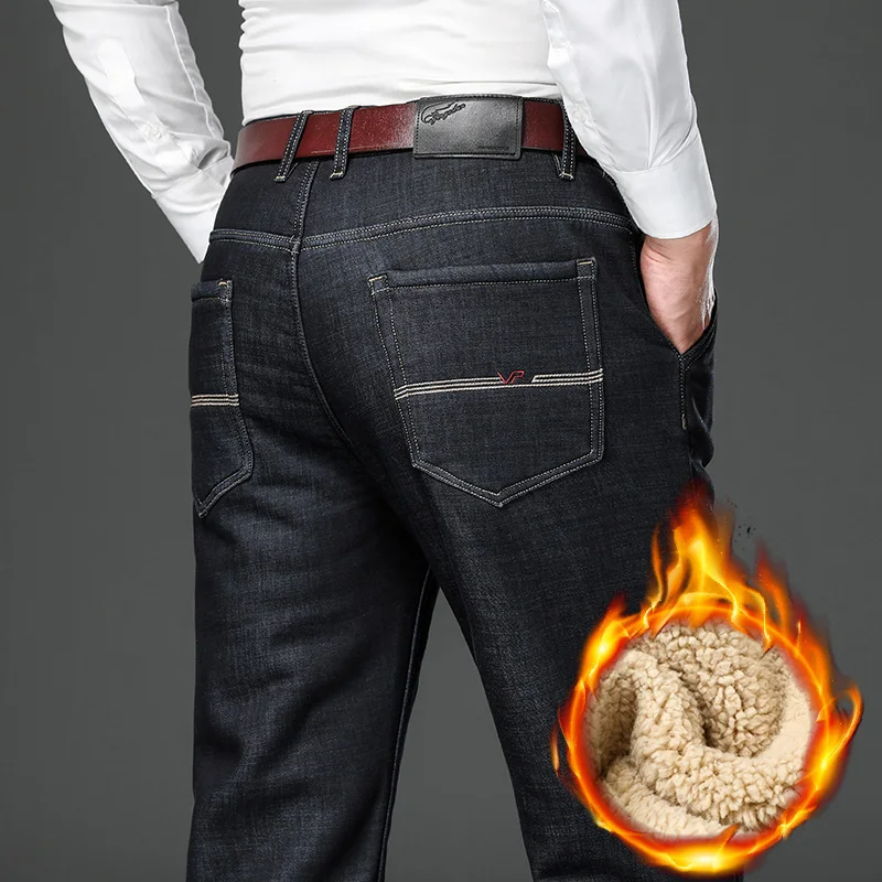 Толстые мужские джинсы из овечьей шерсти, зимние новые деловые модные теплые повседневные Прямые Стрейчевые джинсы
Толстые мужские джинсы из овечьей шерсти, зимние новые деловые модные теплые повседневные Прямые Стрейчевые джинсы