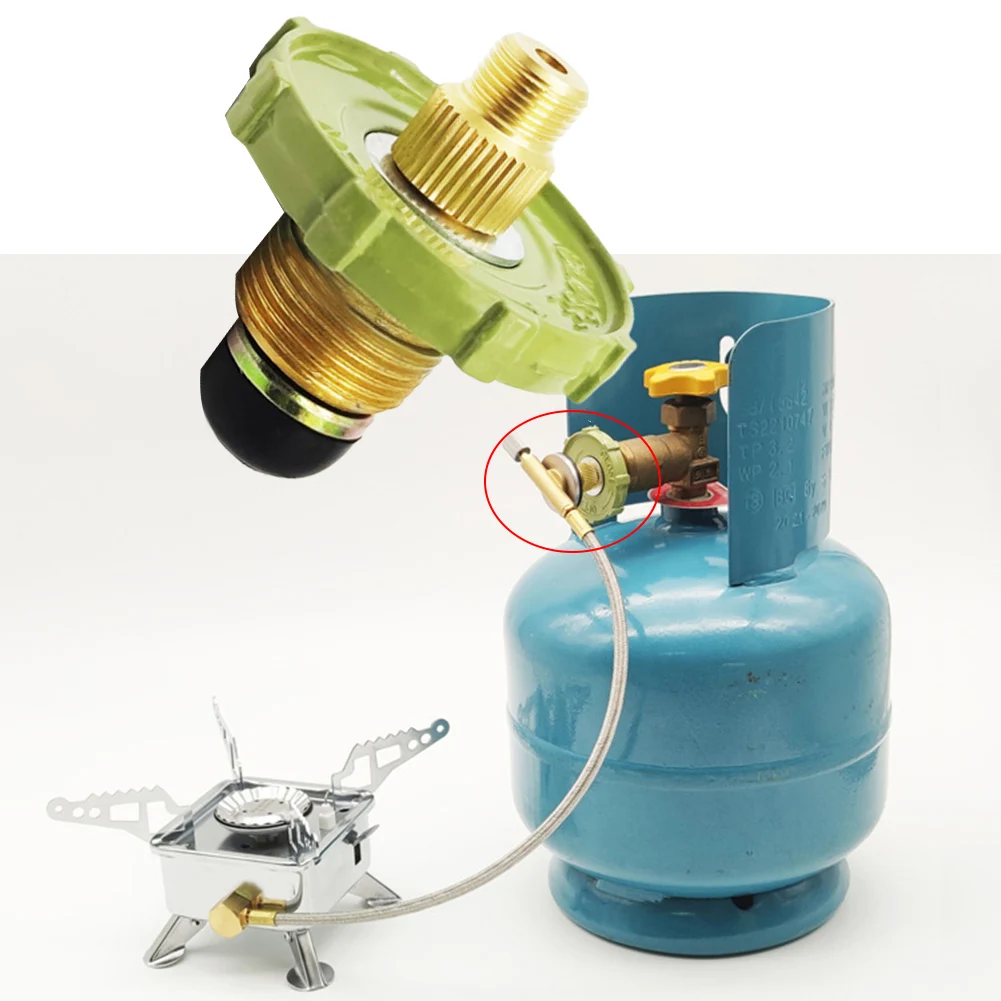 1PC LPG Tank Converter Head Durable Gas Furnace Connector Zinc Alloy LPG Tank Adapter Fitting Camping Stove Accessories
1PC LPG Tank Converter Head Durable Gas Furnace Connector Zinc Alloy LPG Tank Adapter Fitting Camping Stove Accessories