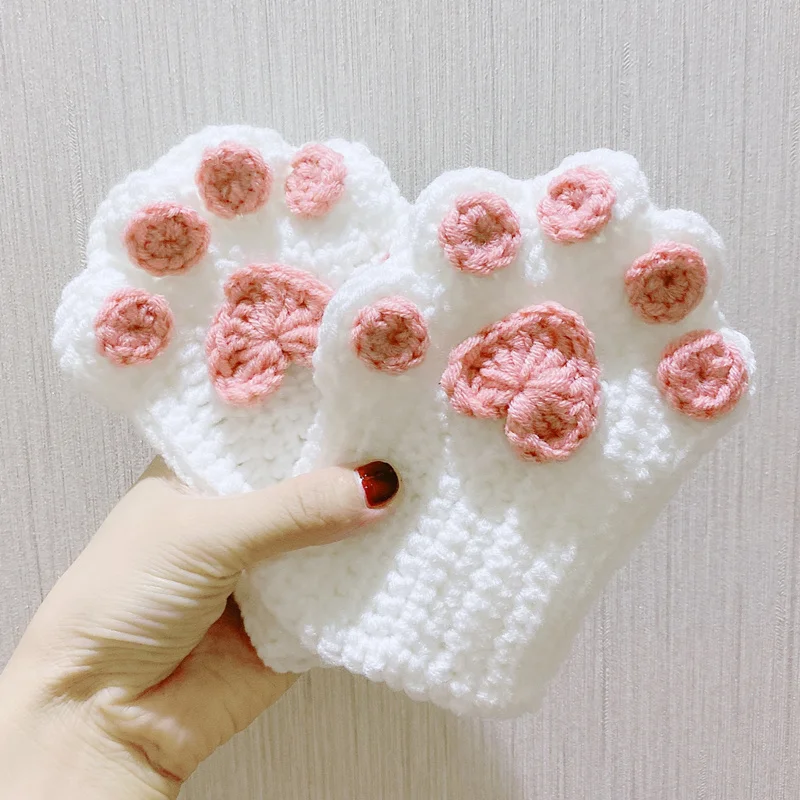 Tiktok cat claw gloves diy hand woven material bag self-made half finger cartoon wool half finger warmth keeping female
Tiktok cat claw gloves diy hand woven material bag self-made half finger cartoon wool half finger warmth keeping female