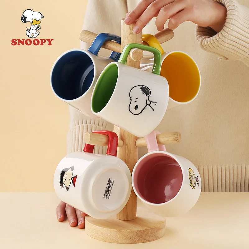 320Ml Snoopy Ceramic Cup with Lid Spoon Mug Female Creative Anime Couple Cup Coffee Milk Cup Kawaii Large Capacity Breakfast Cup
320Ml Snoopy Ceramic Cup with Lid Spoon Mug Female Creative Anime Couple Cup Coffee Milk Cup Kawaii Large Capacity Breakfast Cup