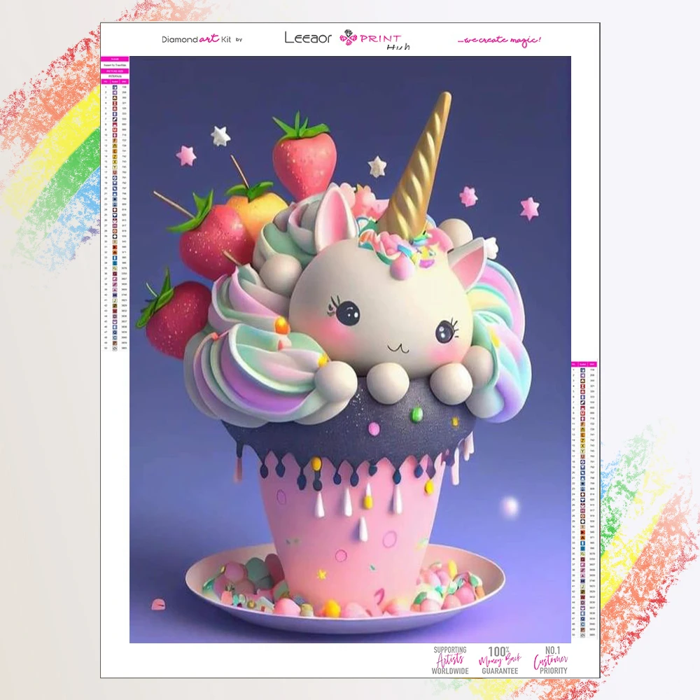 Cute Cupcake Diamond Painting Unicorn Milk Tea Cup Cross Stitch Kits Cartoon Mosaic Animal Funny Embroidery Wall Art Home Decor
Cute Cupcake Diamond Painting Unicorn Milk Tea Cup Cross Stitch Kits Cartoon Mosaic Animal Funny Embroidery Wall Art Home Decor